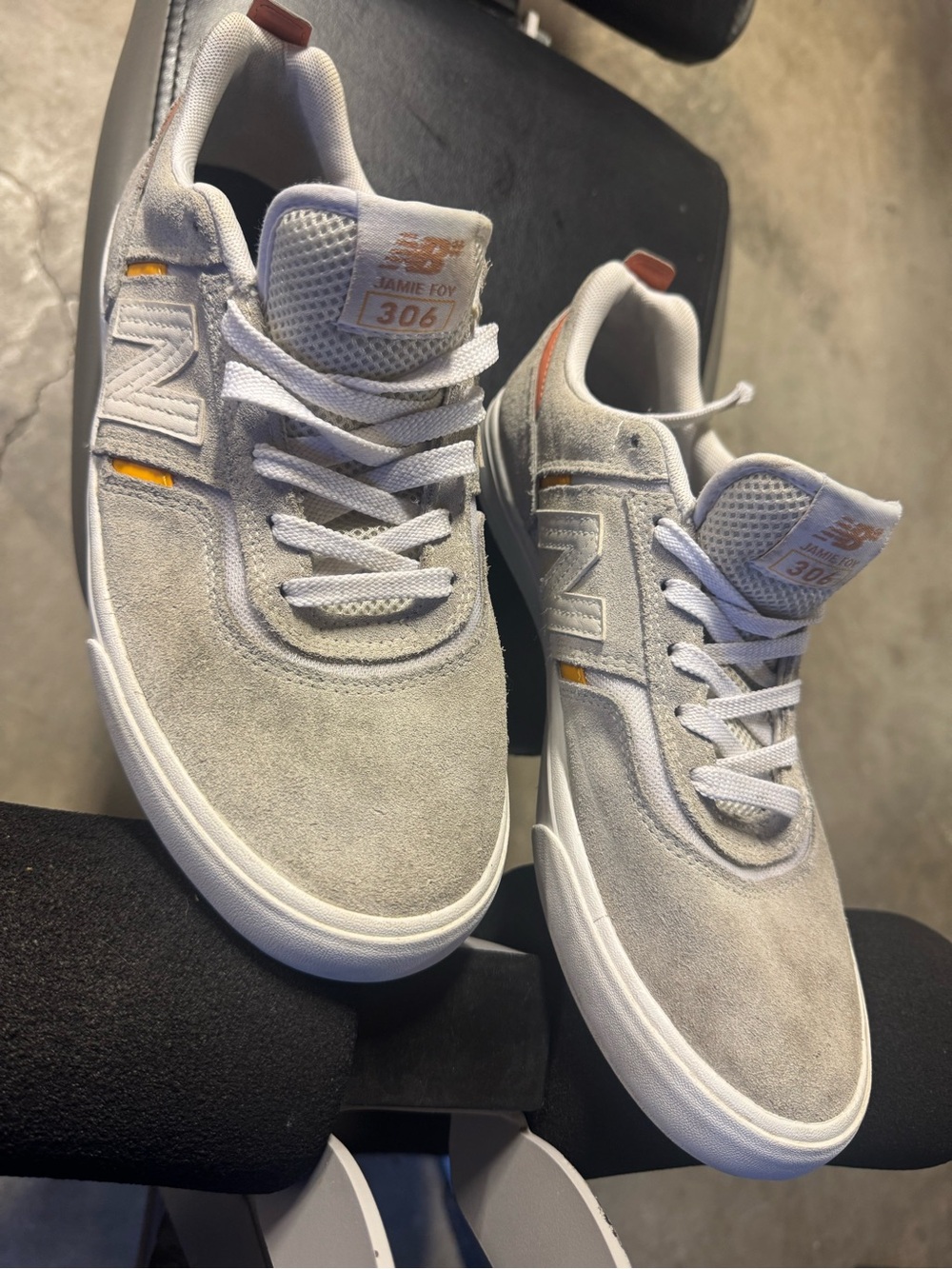 New Balance Jamie Foy Men's Cream Suede Low-Top Sneakers, Excellent Contition🫶